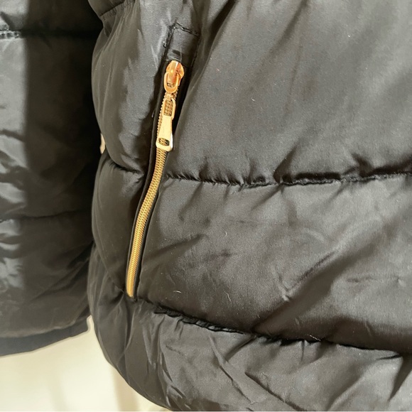 NEW Bodilove Women’s Thickened Black Winter Puffer Jacketket w/Removable Hood-3X - Picture 8 of 15